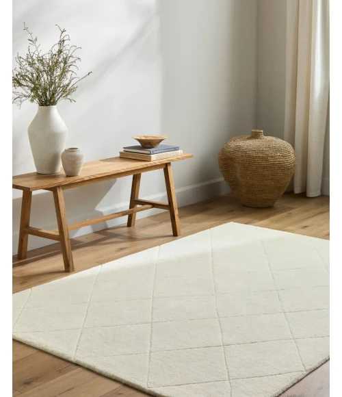 Livabliss Wooly Ivory WOL-2300 2 ft. X 3 ft. Rect. Rug