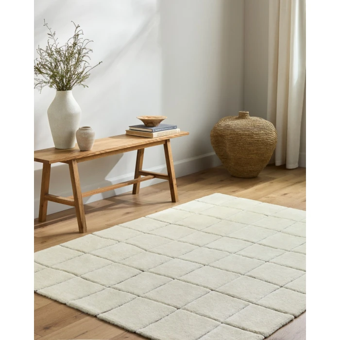 Livabliss Wooly Ivory WOL-2301 6 ft. X 9 ft. Rect. Rug