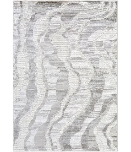 Livabliss Wolly White WOY-2307 6 ft. 7 in. X 9 ft. Rect. Rug
