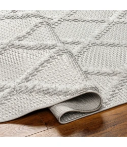 Livabliss West Palm WPM2306 Light Grey Taupe Area Rug 2 ft. 7 in. X 7 ft. 3 in. Runner