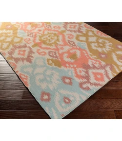 Surya Wanderer WRR2008 Dusty Coral Mustard Area Rug 9 ft. X 13 ft. Rectangle