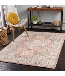 Surya Wilson WSN2304 Rust Rose Area Rug 8 ft. 10 in. X 12 ft. Rectangle