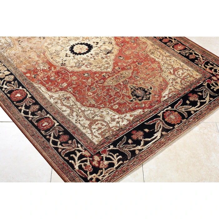 Livabliss Warsaw Crimson WSW-2303 5 ft. 3 in. X 7 ft. 1 in. Rect. Rug