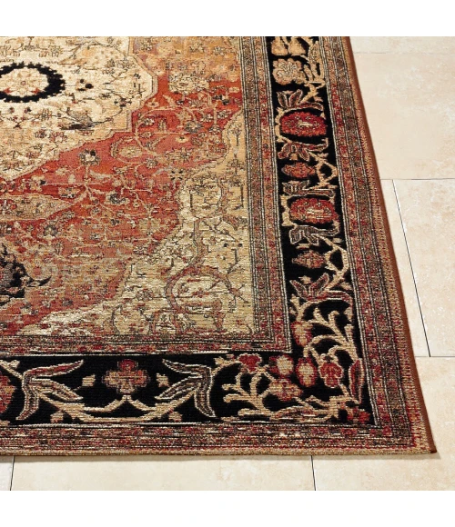 Livabliss Warsaw Crimson WSW-2303 5 ft. 3 in. X 7 ft. 1 in. Rect. Rug