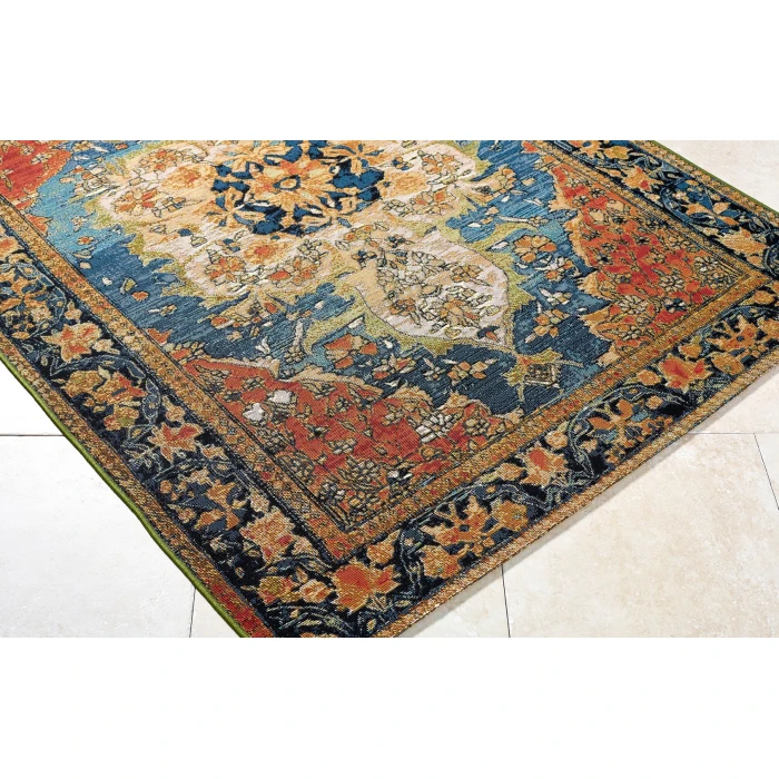 Livabliss Warsaw Indigo WSW-2304 6 ft. 7 in. X 9 ft. Rect. Rug
