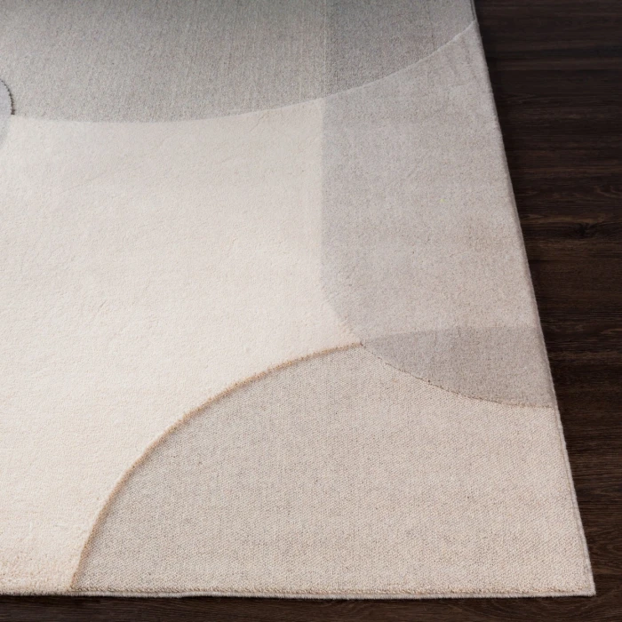 LIVABLISS Flux Light Beige XUF-1003 8ft.8in. x 12ft.10in. Rect. Rug