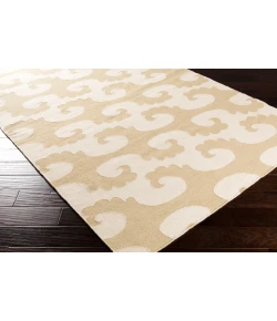 Surya Yacht Club YTC2014 Khaki Cream Area Rug 2 ft. X 3 ft. Rectangle