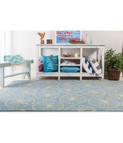 Surya Yacht Club Blue YTC-2018 2ft. x 3ft. Rect. Rug