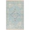 Livabliss Zainab ZAI2304 Sky Blue Navy Area Rug 5 ft. X 7 ft. 6 in. Rectangle