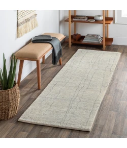 Surya Zara ZAR2302 Medium Gray Charcoal Area Rug 2 ft. 6 in. X 8 ft. Runner