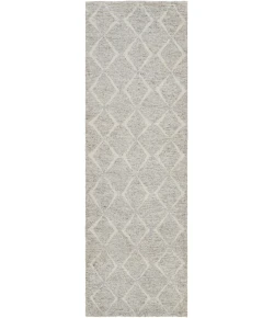 Surya Zara ZAR2304 Gray Light Gray Area Rug 2 ft. 6 in. X 8 ft. Runner