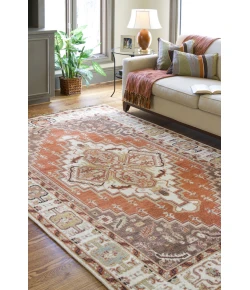 Surya Zeus ZEU7800 Clay Butter Area Rug 8 ft. Round
