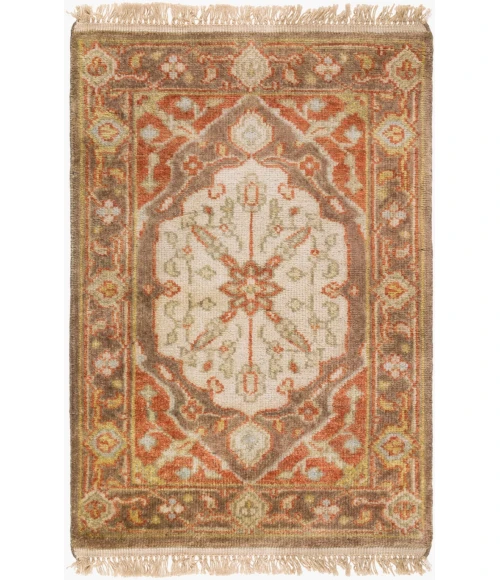 Surya Zeus Dark Brown ZEU-7810 2 ft. X 3 ft. Rect. Rug