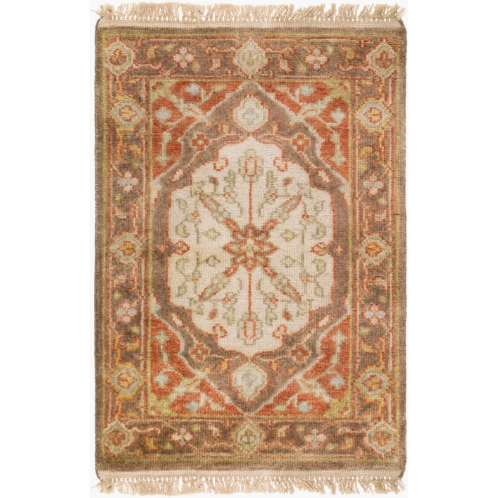 Surya Zeus Dark Brown ZEU-7810 3ft.9in. x 5ft.9in. Rect. Rug
