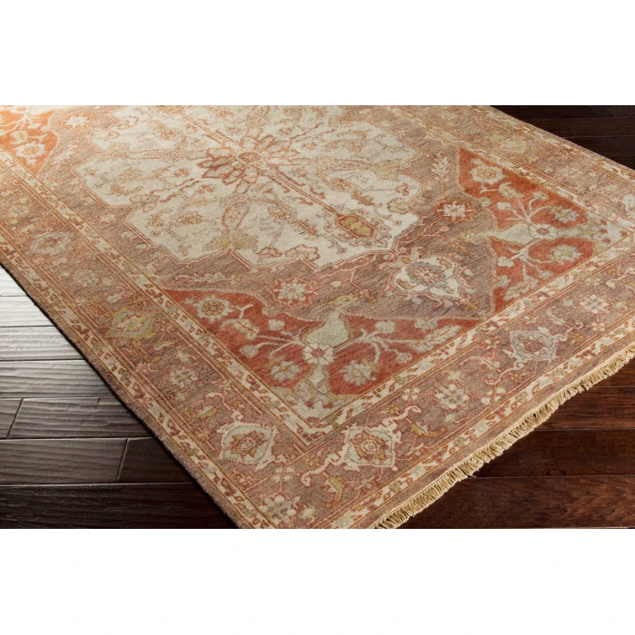 Surya Zeus Dark Brown ZEU-7810 3ft.9in. x 5ft.9in. Rect. Rug
