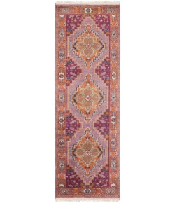 Surya Zeus ZEU7820 Eggplant Clay Area Rug 2 ft. 6 in. X 8 ft. Runner