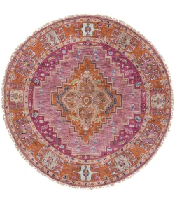 Surya Zeus ZEU7820 Eggplant Clay Area Rug 8 ft. Round