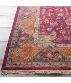 Surya Zeus Plum ZEU-7821 8ft. x 8ft. Round Rug