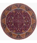 Surya Zeus Plum ZEU-7821 8ft. x 8ft. Round Rug