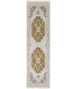 Surya Zeus ZEU7823 Light Gray Charcoal Area Rug 2 ft. 6 in. X 8 ft. Runner