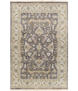 Surya Zeus ZEU7825 Charcoal Sky Blue Area Rug 3 ft. 9 in. X 5 ft. 9 in. Rectangle