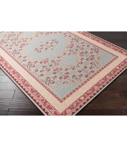 Surya Zahra ZHA4007 Mint Pale Pink Area Rug 5 ft. 6 in. X 8 ft. 6 in. Rectangle