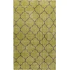 Surya Zahra ZHA4012 Olive Black Area Rug 5 ft. 6 in. X 8 ft. 6 in. Rectangle