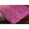 Surya Zahra ZHA4016 Bright Purple Black Area Rug 5 ft. 6 in. X 8 ft. 6 in. Rectangle