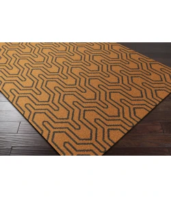 Surya Zahra ZHA4017 Burnt Orange Black Area Rug 2 ft. X 3 ft. Rectangle