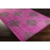 Surya Zahra ZHA4022 Bright Purple Black Area Rug 3 ft. 6 in. X 5 ft. 6 in. Rectangle
