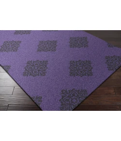 Surya Zahra ZHA4023 Violet Black Area Rug 2 ft. X 3 ft. Rectangle
