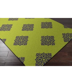 Surya Zahra ZHA4024 Lime Black Area Rug 3 ft. 6 in. X 5 ft. 6 in. Rectangle