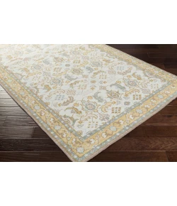 Surya Zahra ZHA4038 Ice Blue Tan Area Rug 3 ft. 6 in. X 5 ft. 6 in. Rectangle