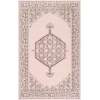 Surya Zahra ZHA4049 Pale Pink Charcoal Area Rug 5 ft. 6 in. X 8 ft. 6 in. Rectangle