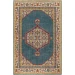 Surya Zahra ZHA4052 Teal Bright Red Area Rug 5 ft. 6 in. X 8 ft. 6 in. Rectangle
