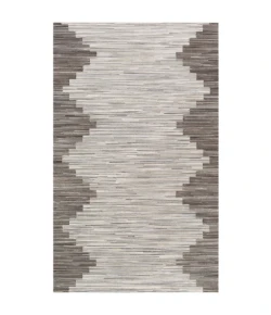 Surya Zander ZND1007 Silver Gray Beige Area Rug 5 ft. X 8 ft. Rectangle