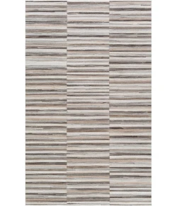 Surya Zander ZND1008 Dark Brown Beige Area Rug 5 ft. X 8 ft. Rectangle