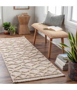 Livabliss Zaragoza ZRZ2309 Cream Light Beige Area Rug 2 ft. 7 in. X 7 ft. 3 in. Runner