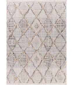 Livabliss Zaragoza ZRZ2311 Medium Gray Light Beige Area Rug 7 ft. 10 in. X 10 ft. Rectangle