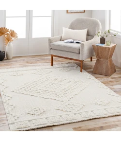 Livabliss Zaragoza ZRZ2316 Cream Area Rug 5 ft. 3 in. X 7 ft. Rectangle