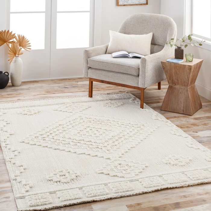 LIVABLISS Zaragoza Cream ZRZ-2316 7ft.10in. x 10ft. Rect. Rug