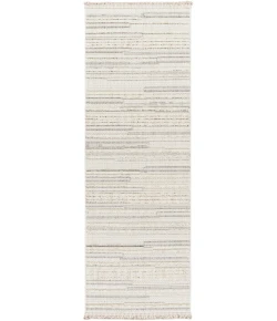Livabliss Zaragoza ZRZ2317 Cream Light Gray Area Rug 2 ft. 7 in. X 7 ft. 3 in. Runner