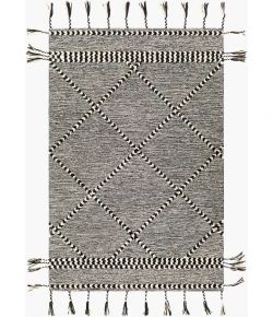 Surya Zanafi Tassels Black ZTS-2307 8ft.10in. x 12ft. Rect. Rug