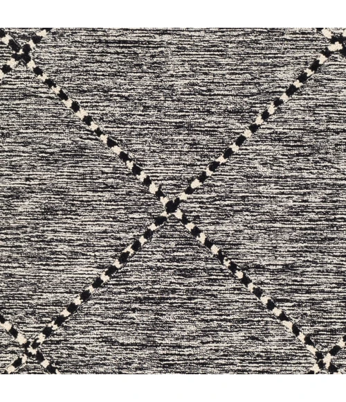 Surya Zanafi Tassels Black ZTS-2307 8ft.10in. x 12ft. Rect. Rug
