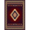 United Weavers Manhattan 27034 Tucson Burgundy Area Rug 3 Ft. 11 X 5 Ft. 3 Rectangle