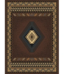 United Weavers Manhattan 27050 Tucson Brown Area Rug 3 Ft. 11 X 5 Ft. 3 Rectangle