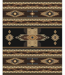 United Weavers Manhattan 36070 Phoenix Black Area Rug 3 Ft. 11 X 5 Ft. 3 Rectangle