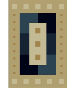 United Weavers Manhattan 36864 Time Square Navy Area Rug 1 Ft. 11 X 7 Ft. 4 Rectangle