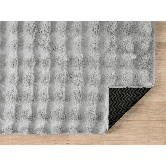 United Weavers Lavish Bubble Silver 150 25071 24 1ft. 10in. x 3ft. Rect. Rug