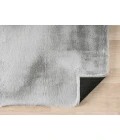 United Weavers Lavish Solid Silver 150 25171 58 5ft. 3in. x 7ft. 2in. Rect. Rug